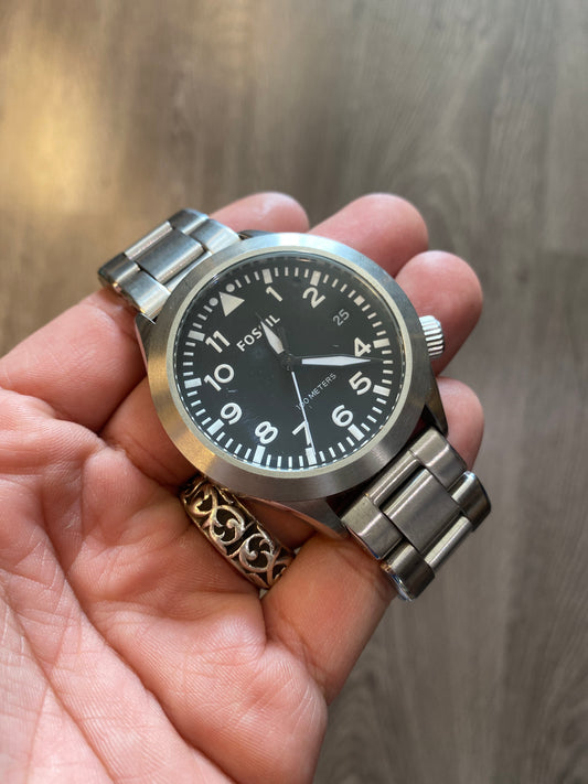 Fossil Big Dial Watch