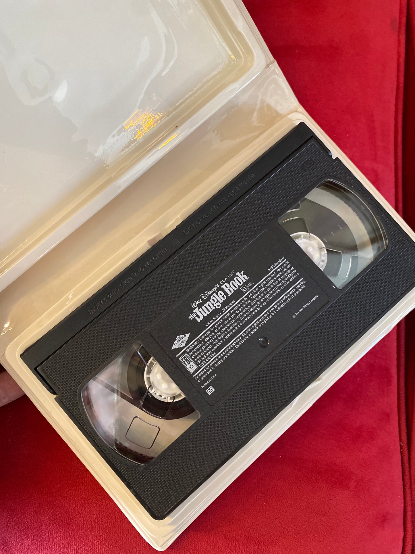 Disney The Jungle Book VHS Movie
