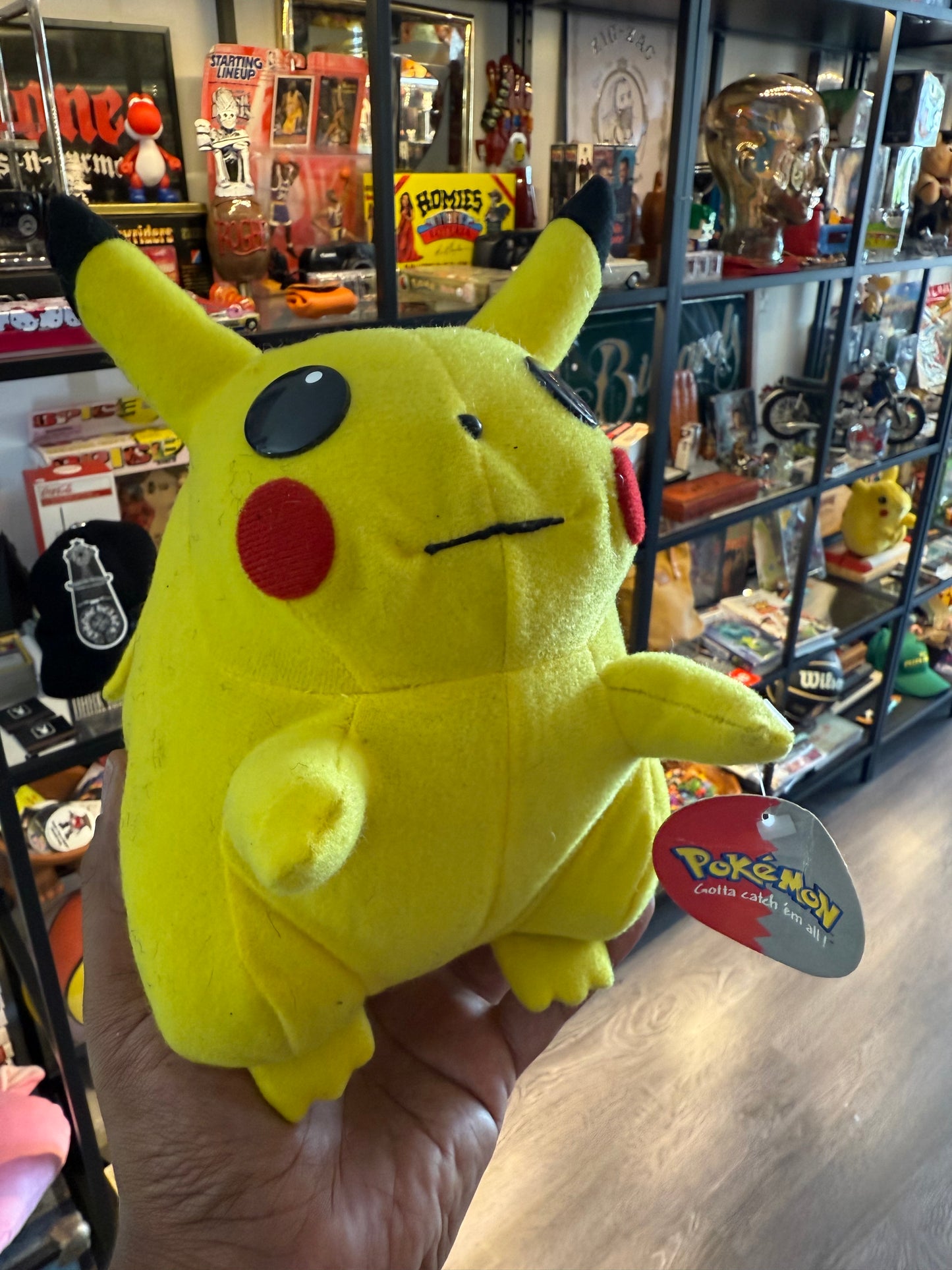 Vintage Pikachu plush
