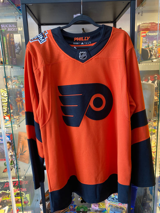 Philadelphia Flyers Orange Hockey Jersey Sz 2XL