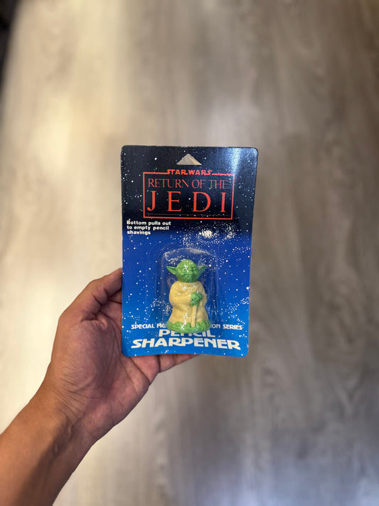 Vintage Return of the Jedi Yoda pencil sharpener