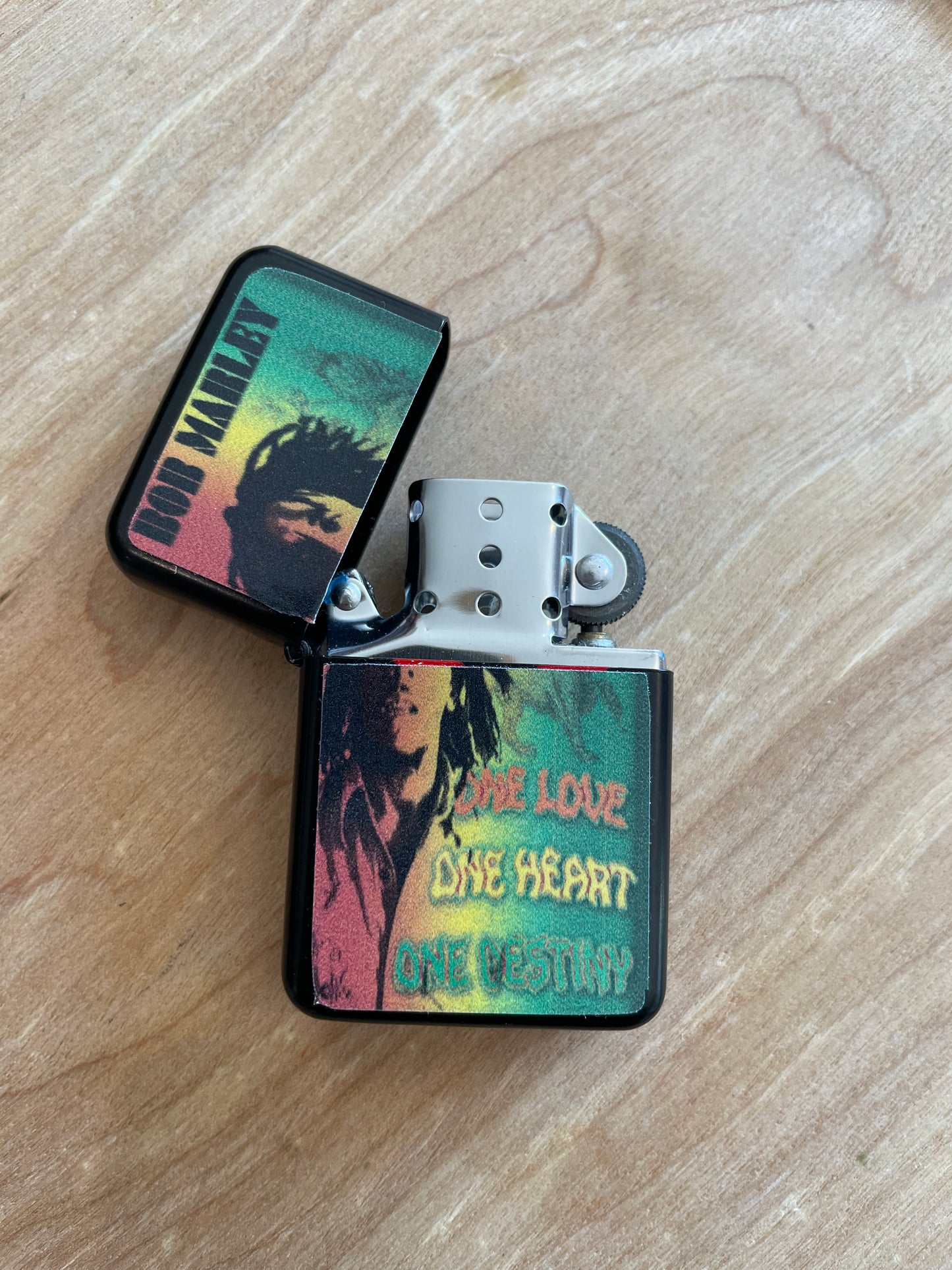 Zippo style lighter Bob Marley