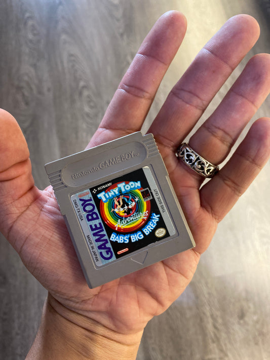 Nintendo Gameboy Color Tiny Toons Adventures Babs Big Break Video Game