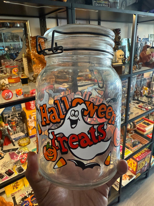 Halloween treats jar