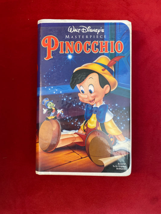 Disney Pinocchio VHS Movie