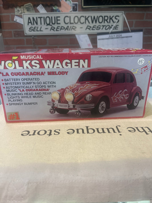 Vintage musical “la cucaracha” volkswagon