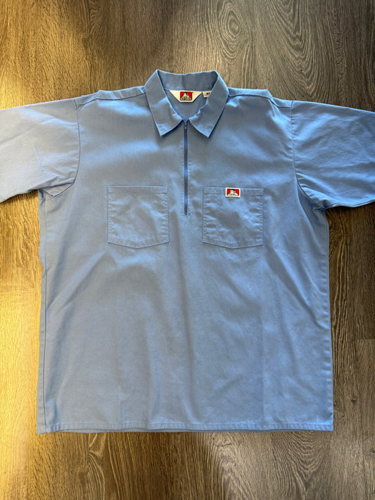 Ben Davis blue work shirt sz. XL