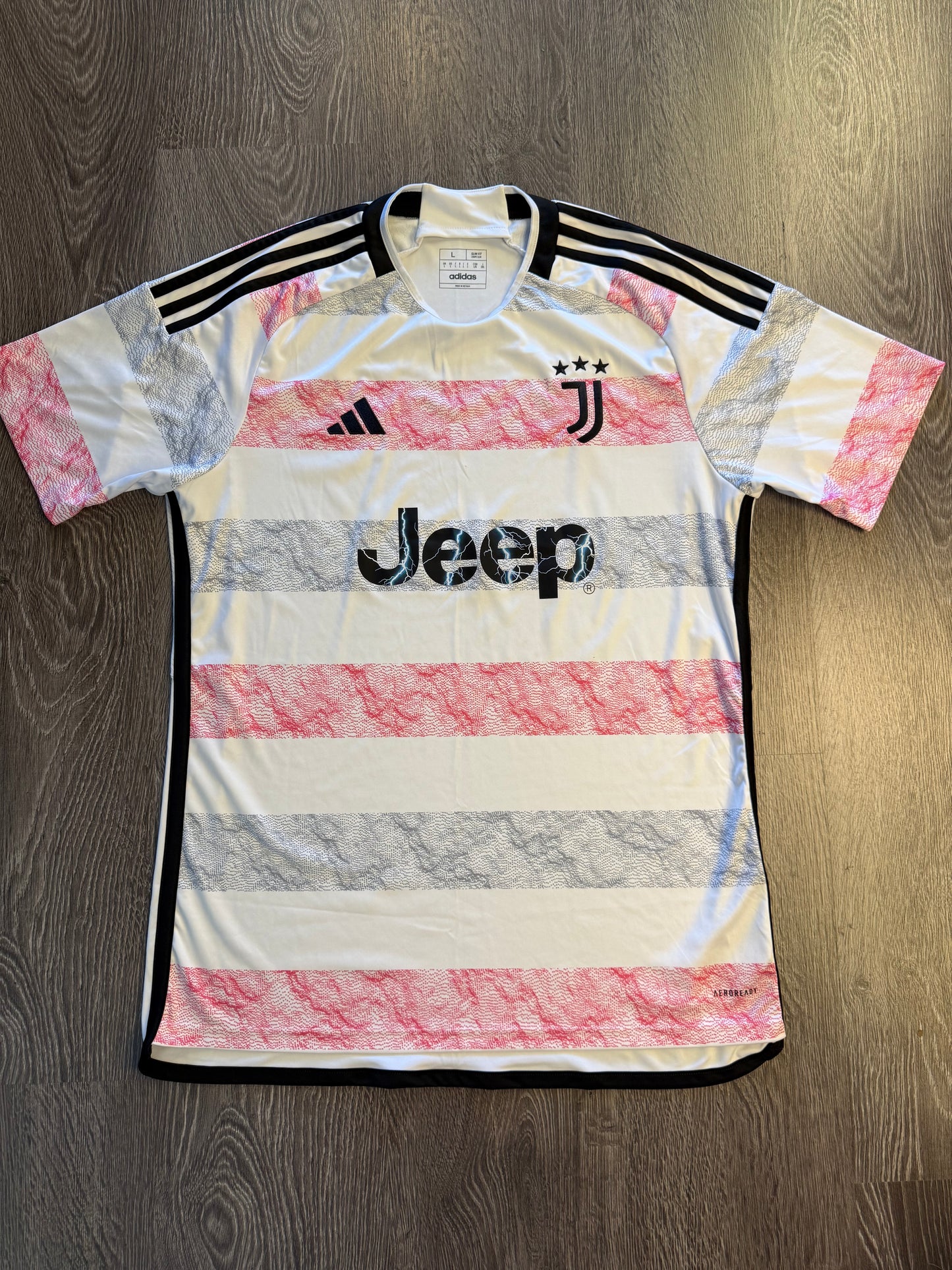 Juventus adidas soccer jersey sz. L
