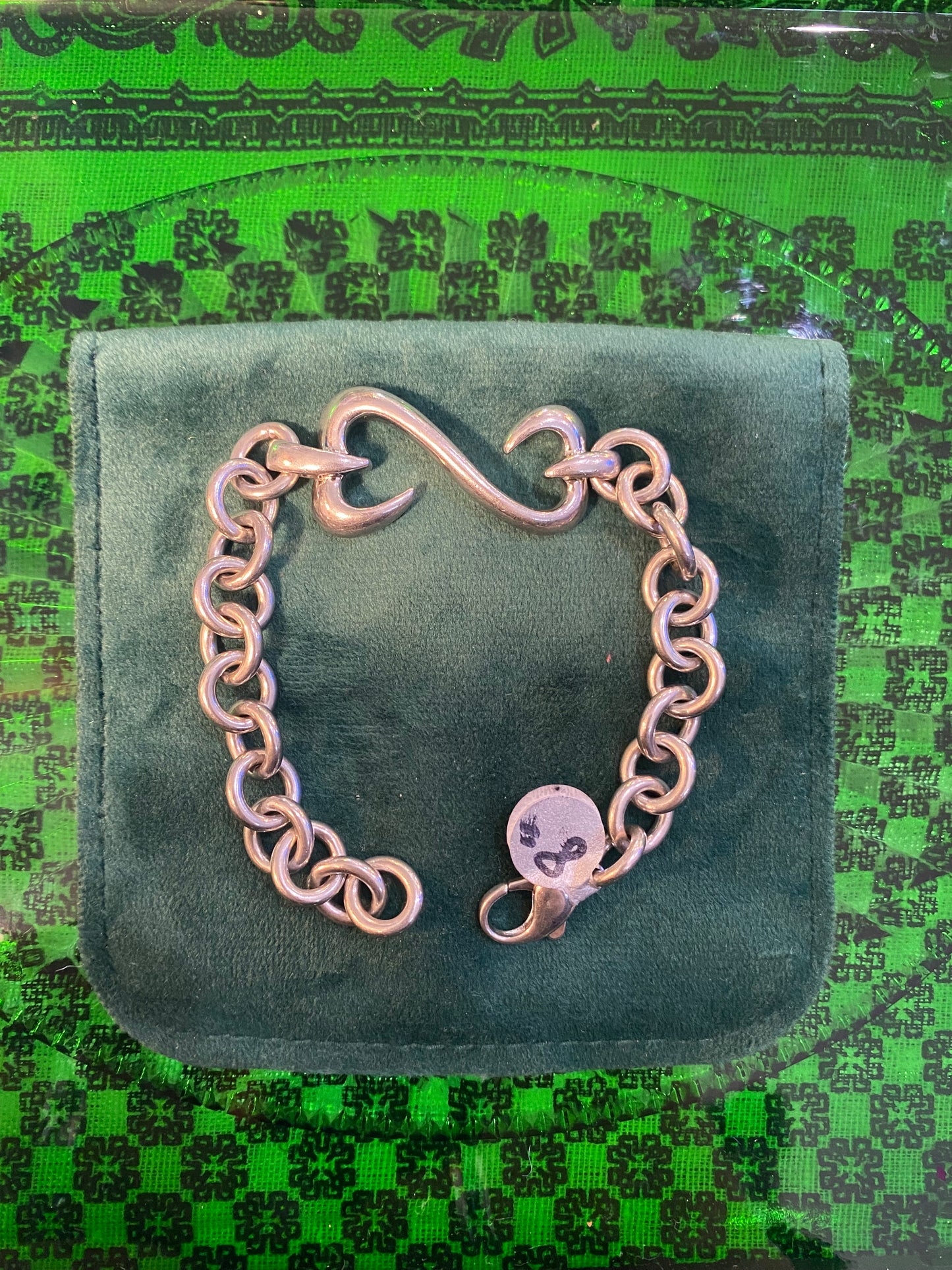 .925 Sterling Silver Bracelet 8”