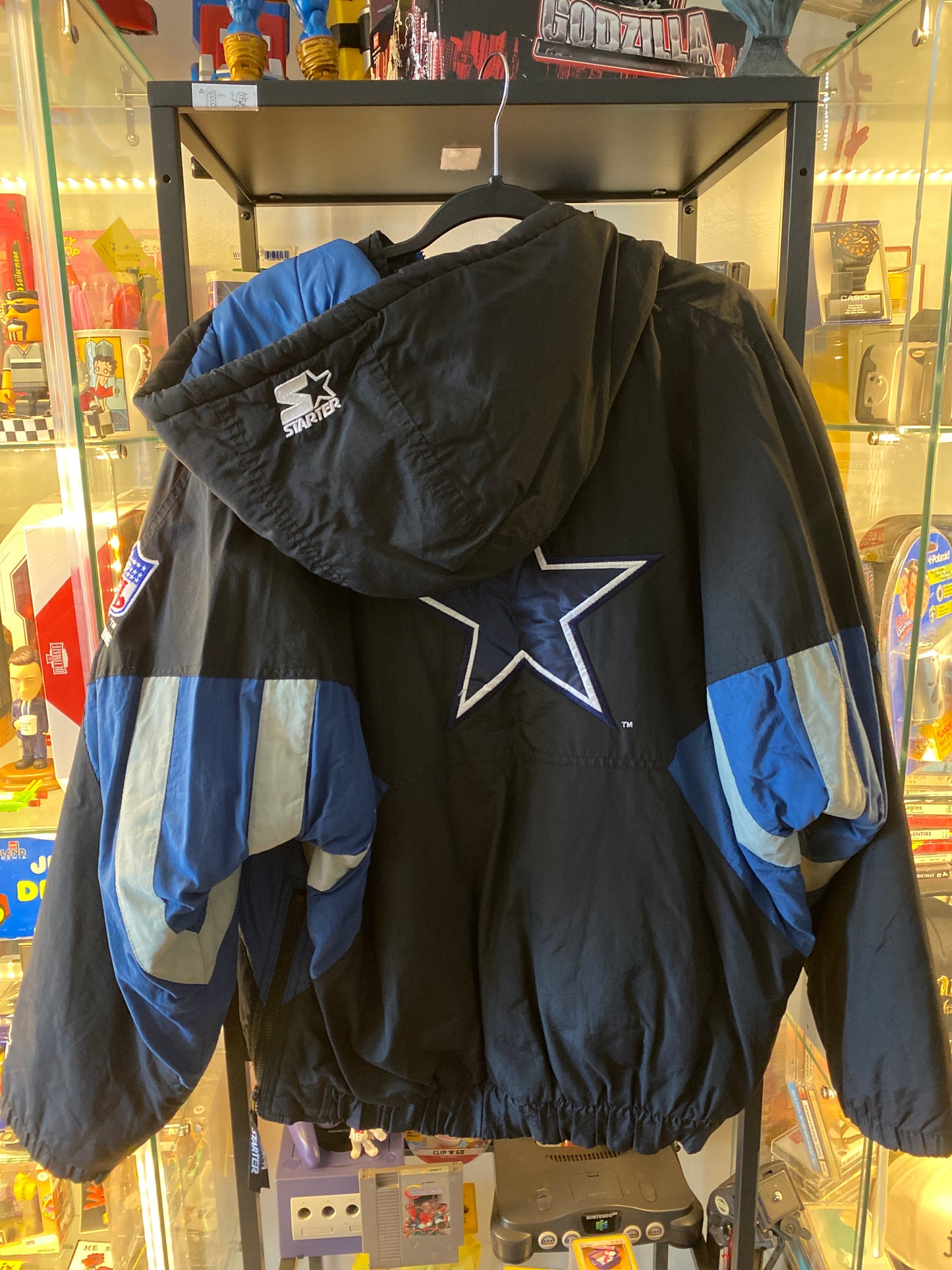Vintage Dallas Cowboys Starter Jacket Sz Large