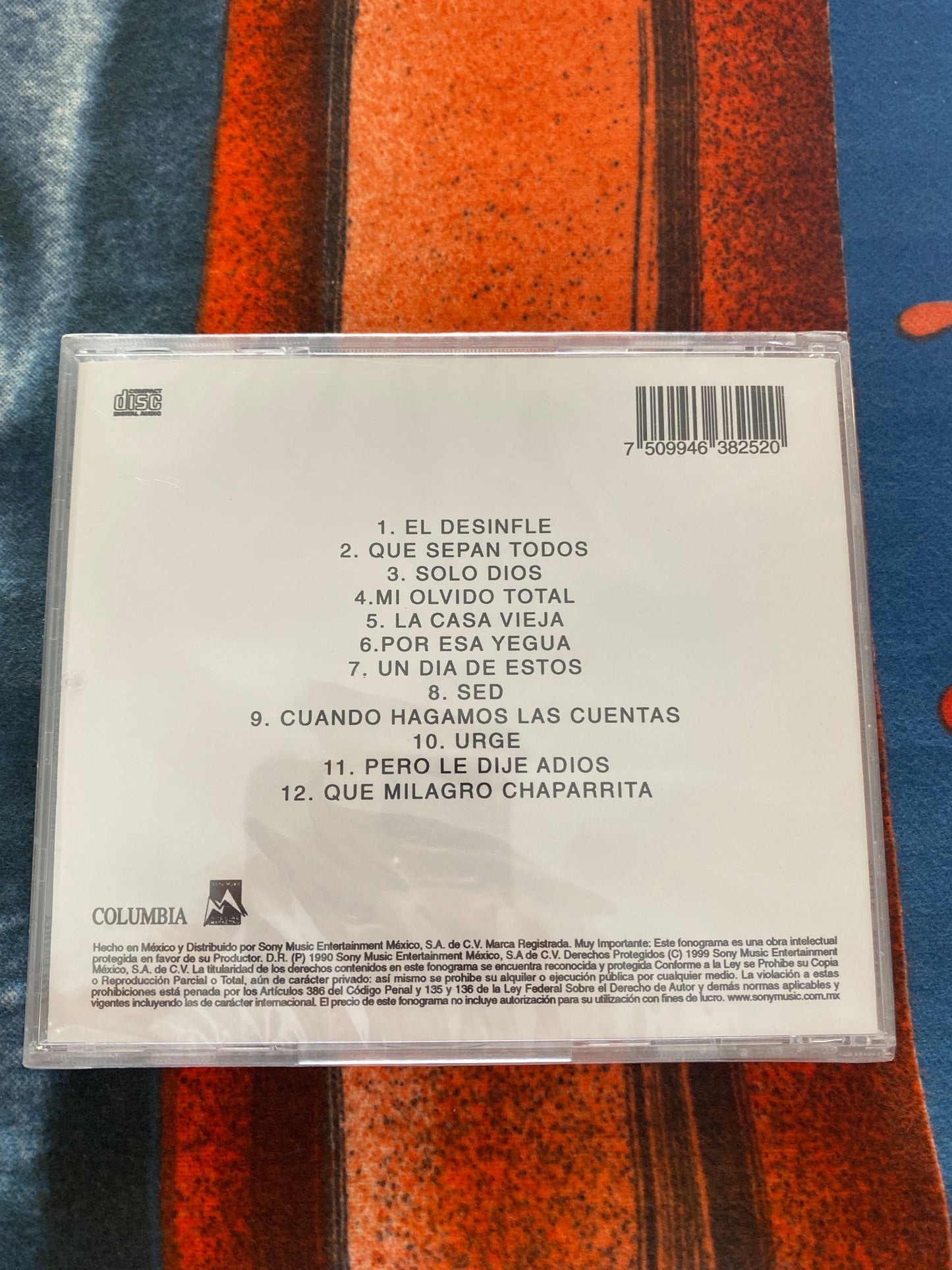Vicente Fernandez Mientras Ustedes No Dejen De Aplaudir CD Brand New Sealed