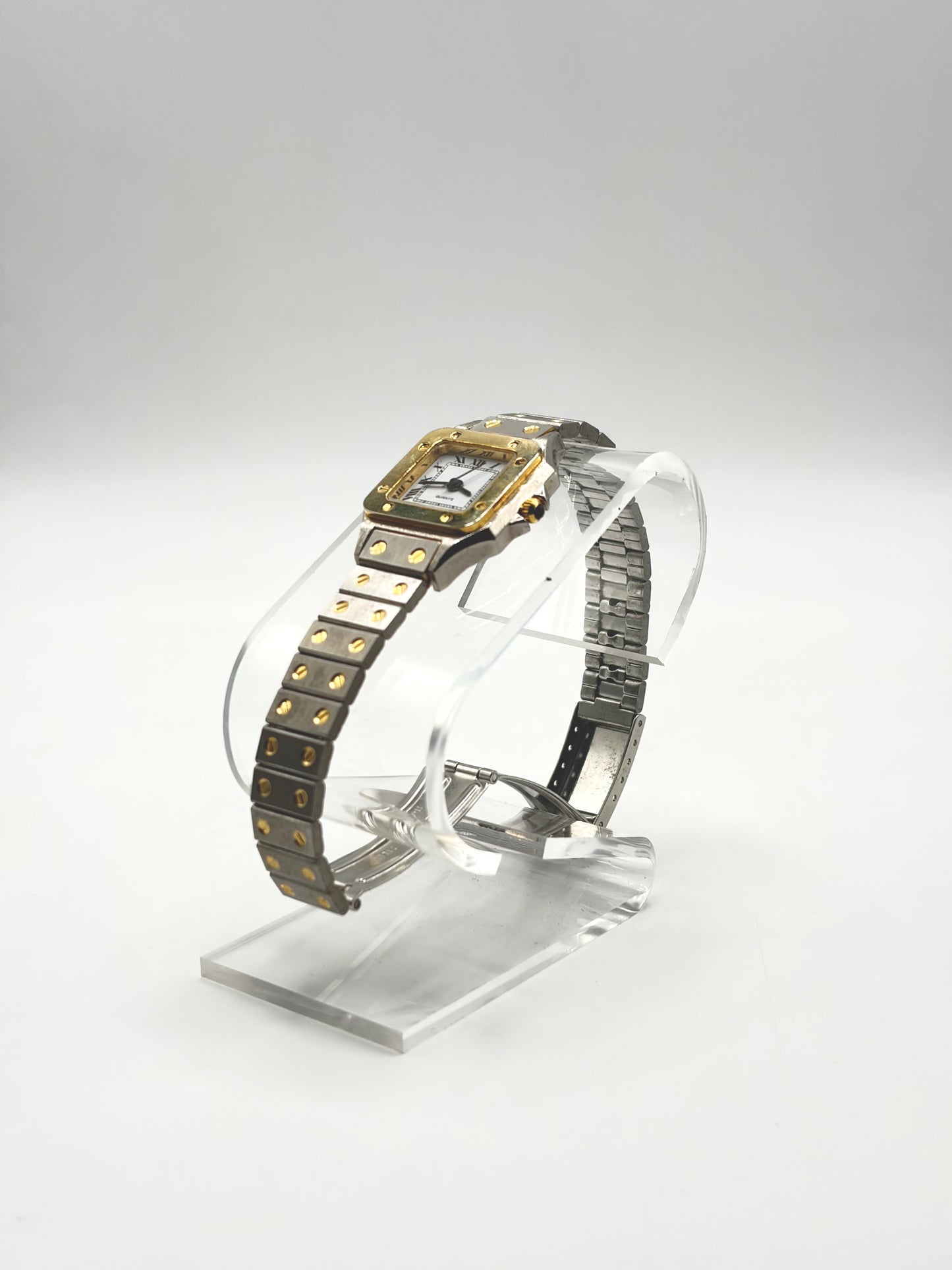Cartier Santos Inspired Watch Quartz Movement