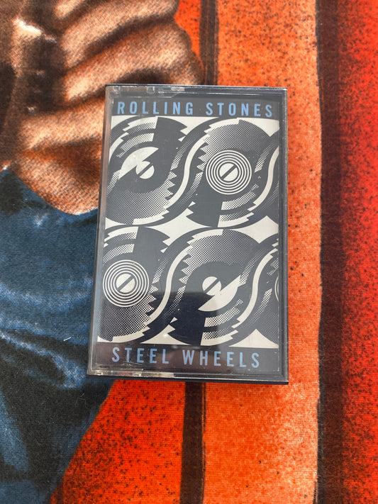 The Rolling Stones Steel Wheels Cassette Tape