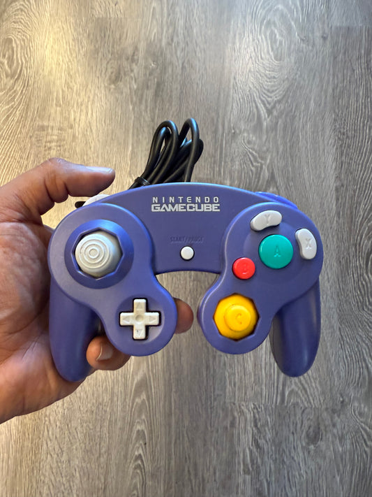 GameCube controller purple