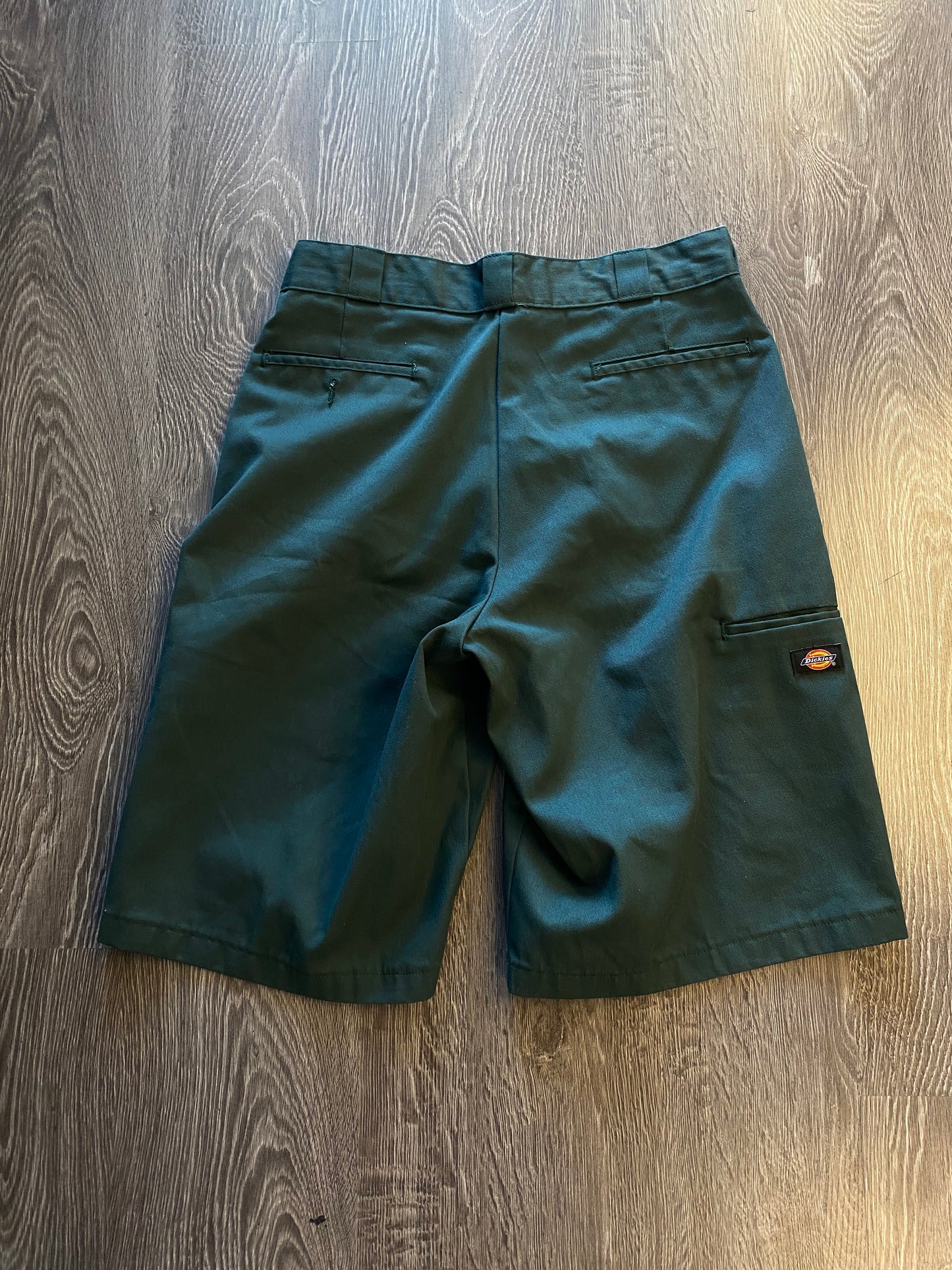 Dark Green Dickies Work Shorts Sz 34