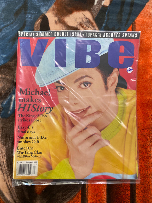 Vibe Magazine Michael Jackson  1995