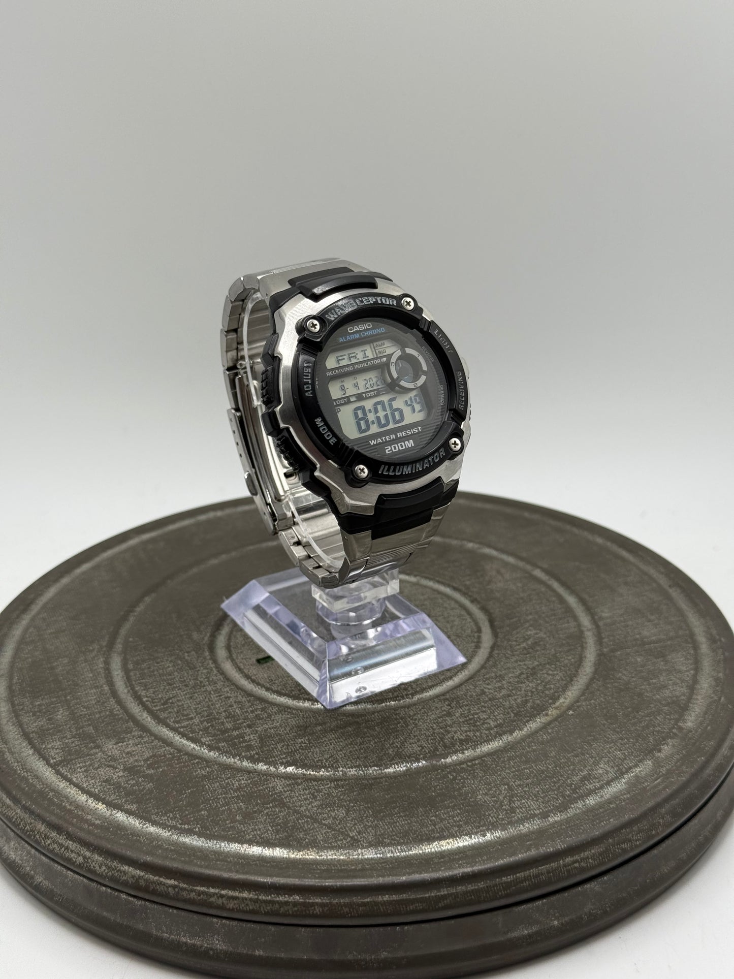 Casio waveceptor diver watch