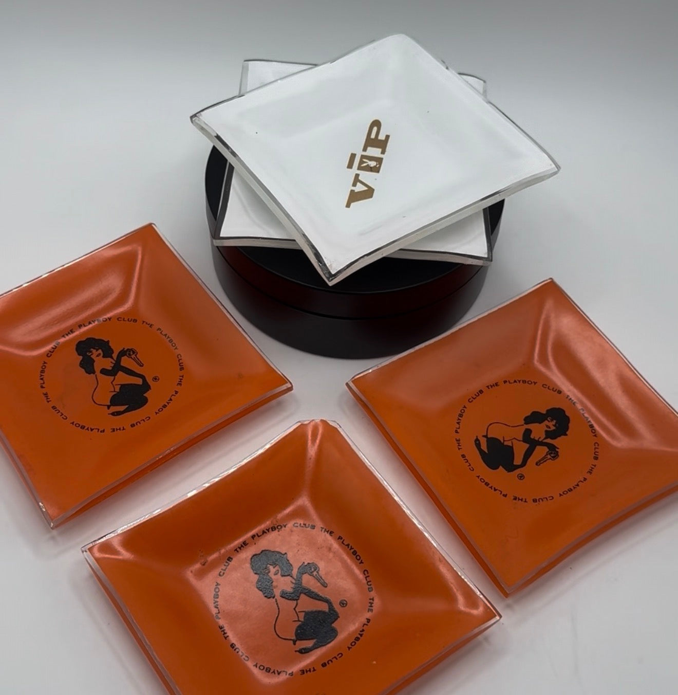 VIP Playboy ashtray and dice lighter