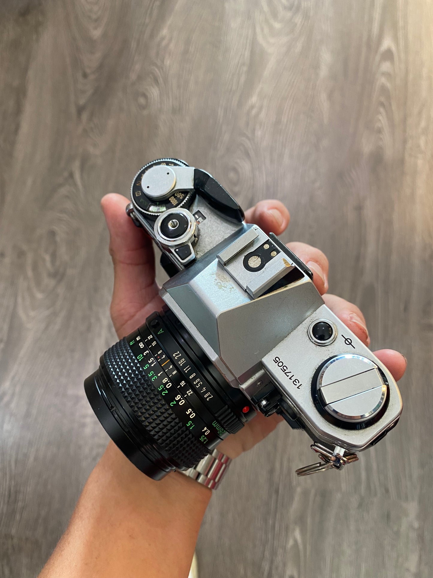 Vintage Canon AE-1 Film SLR Camera