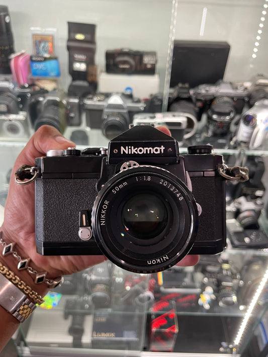 Nikomat 35mm slr camera