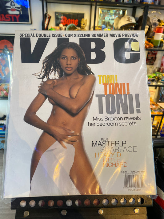 Vibe Magazine Toni Braxton Cover 1997