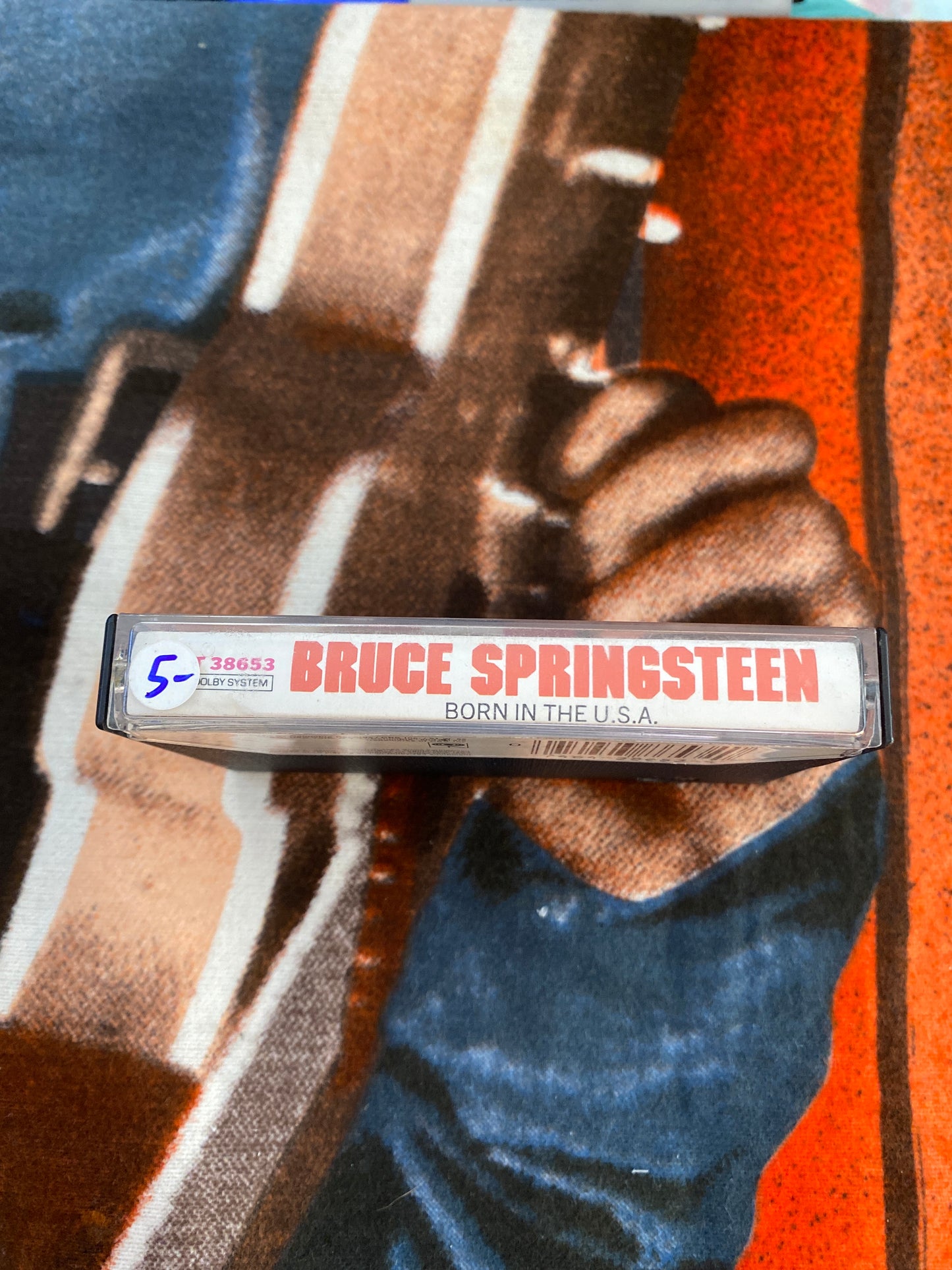 Bruce Springsteen Born In The USA Cassette Tape
