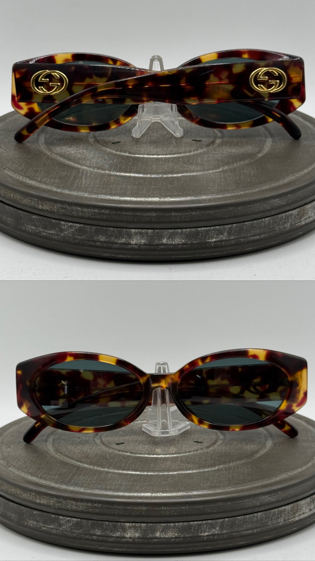 Gucci Tortoise Shell “Audrey Hepburn” sunglasses