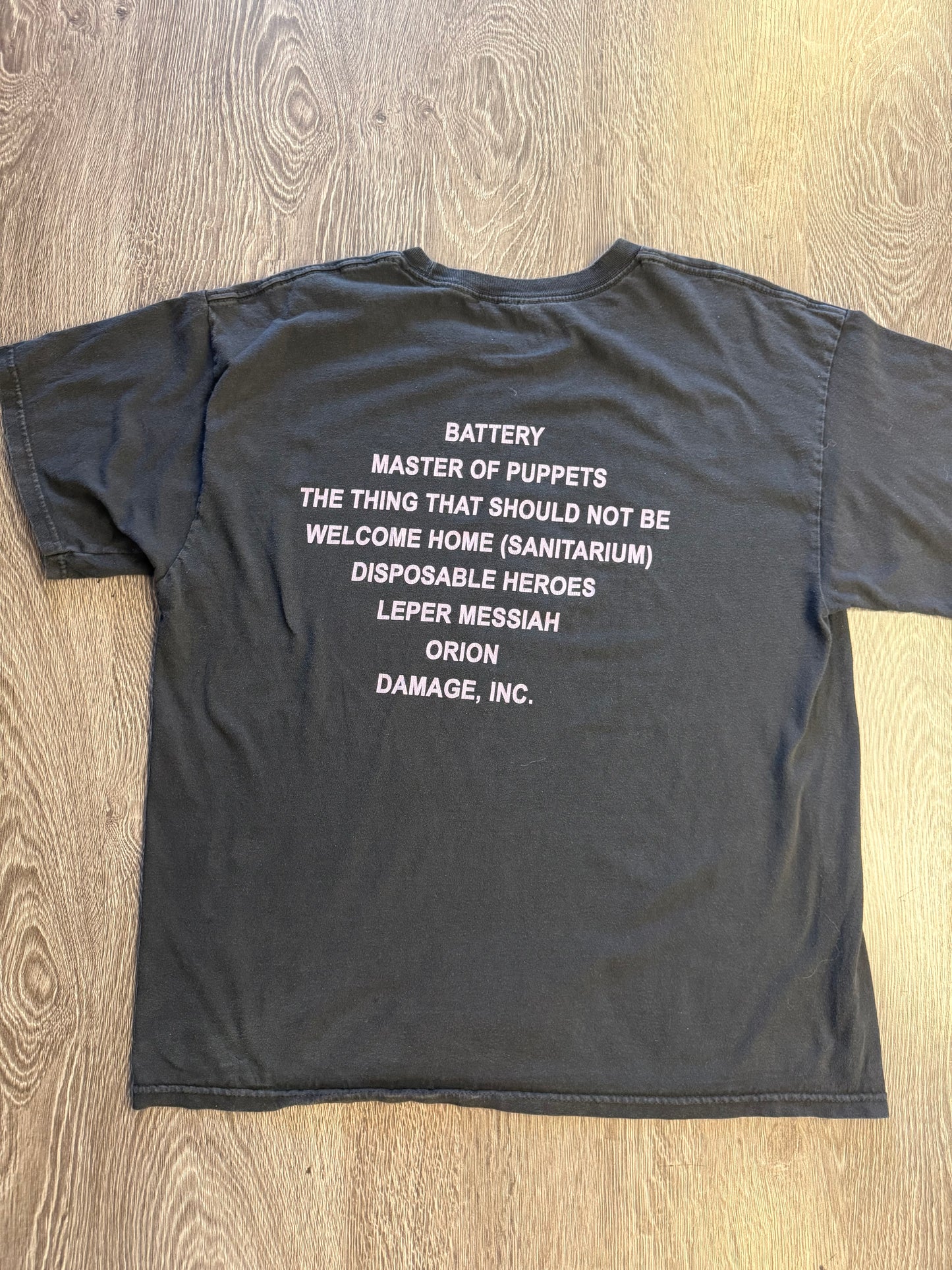 Vintage Metallica master of puppets shirt sz. XL