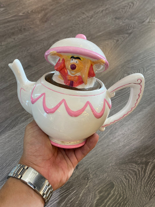 Vintage Alice In Wonderland Mad Hatter Cookie Jar
