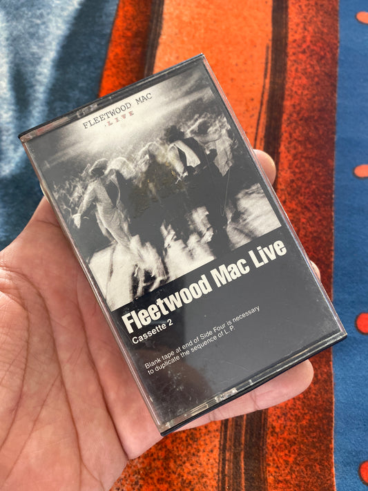 Fleetwood Mac Live Cassette Tape
