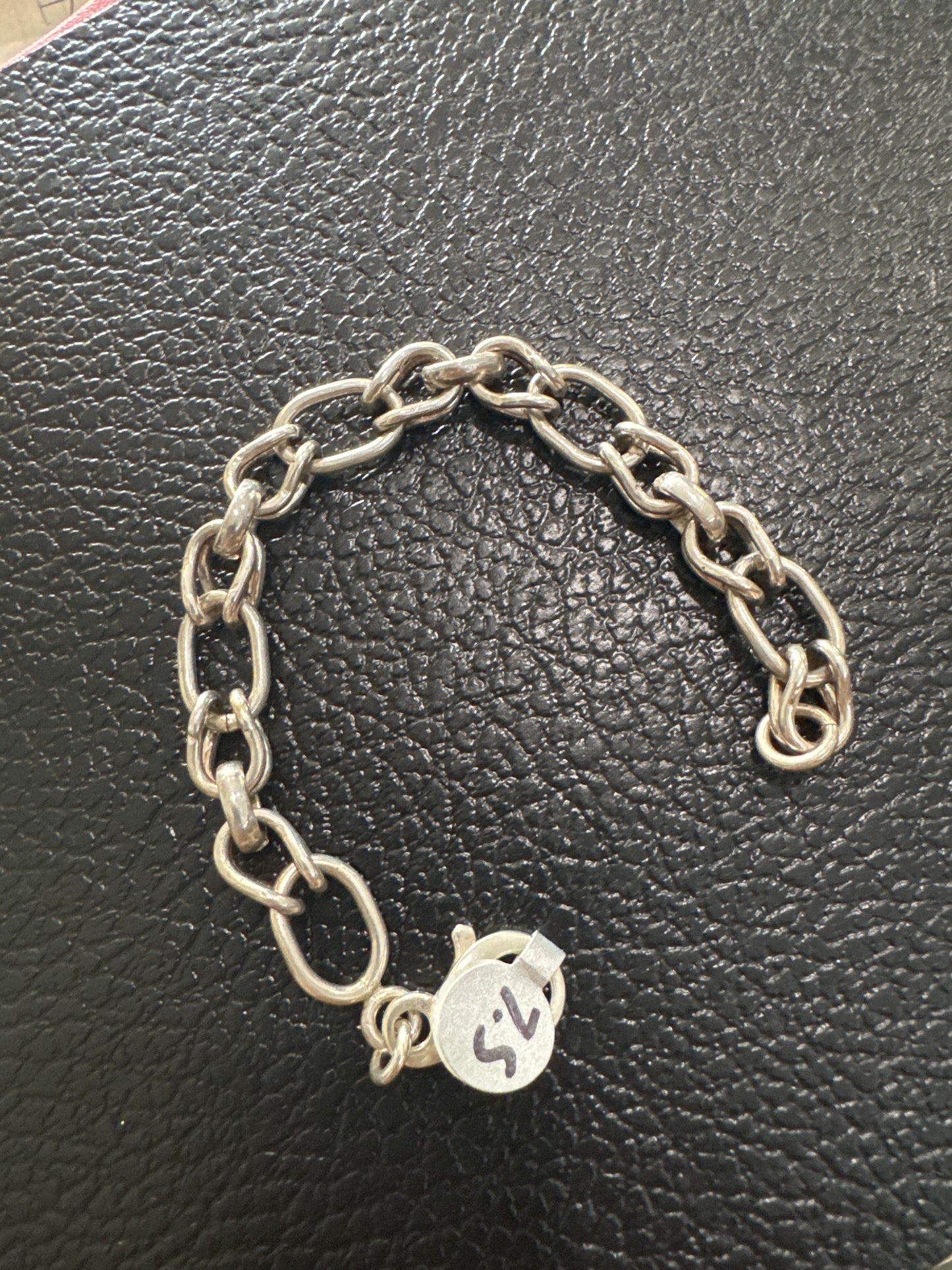 .925 Sterling Silver bracelet 7.5”