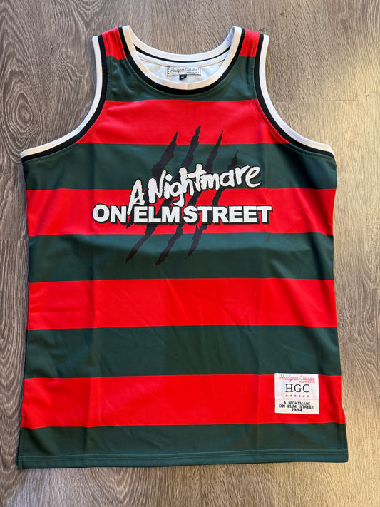 A Nightmare on Elm Street Striped Jersey - Freddy Krueger Inspired
