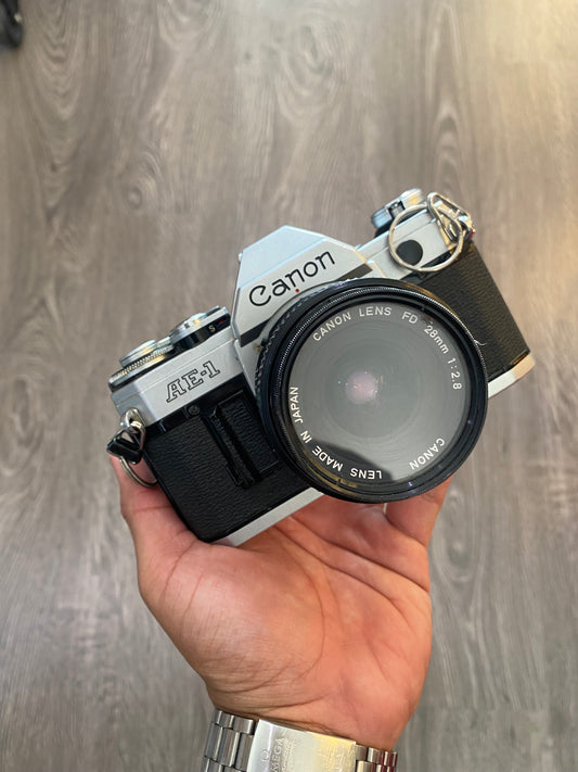 Vintage Canon AE-1 Film SLR Camera