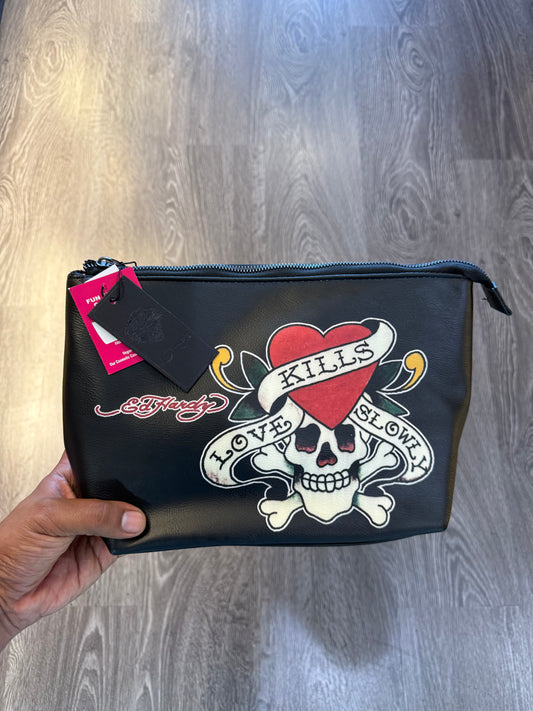 Ed hardy y2k toiletry accessory bag
