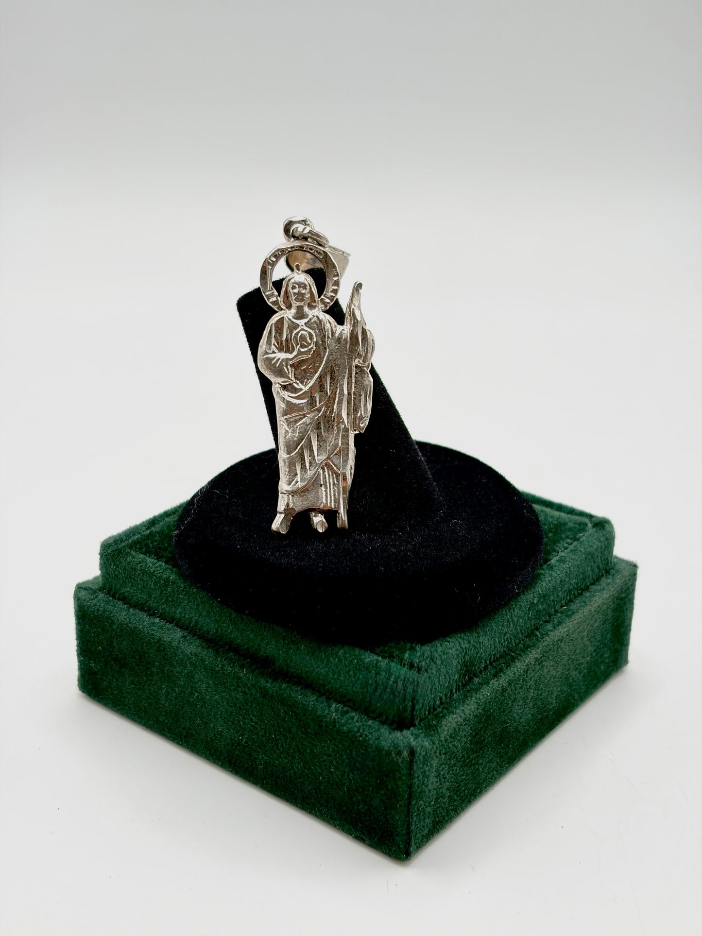 .925 Sterling Silver San Judas Pendant