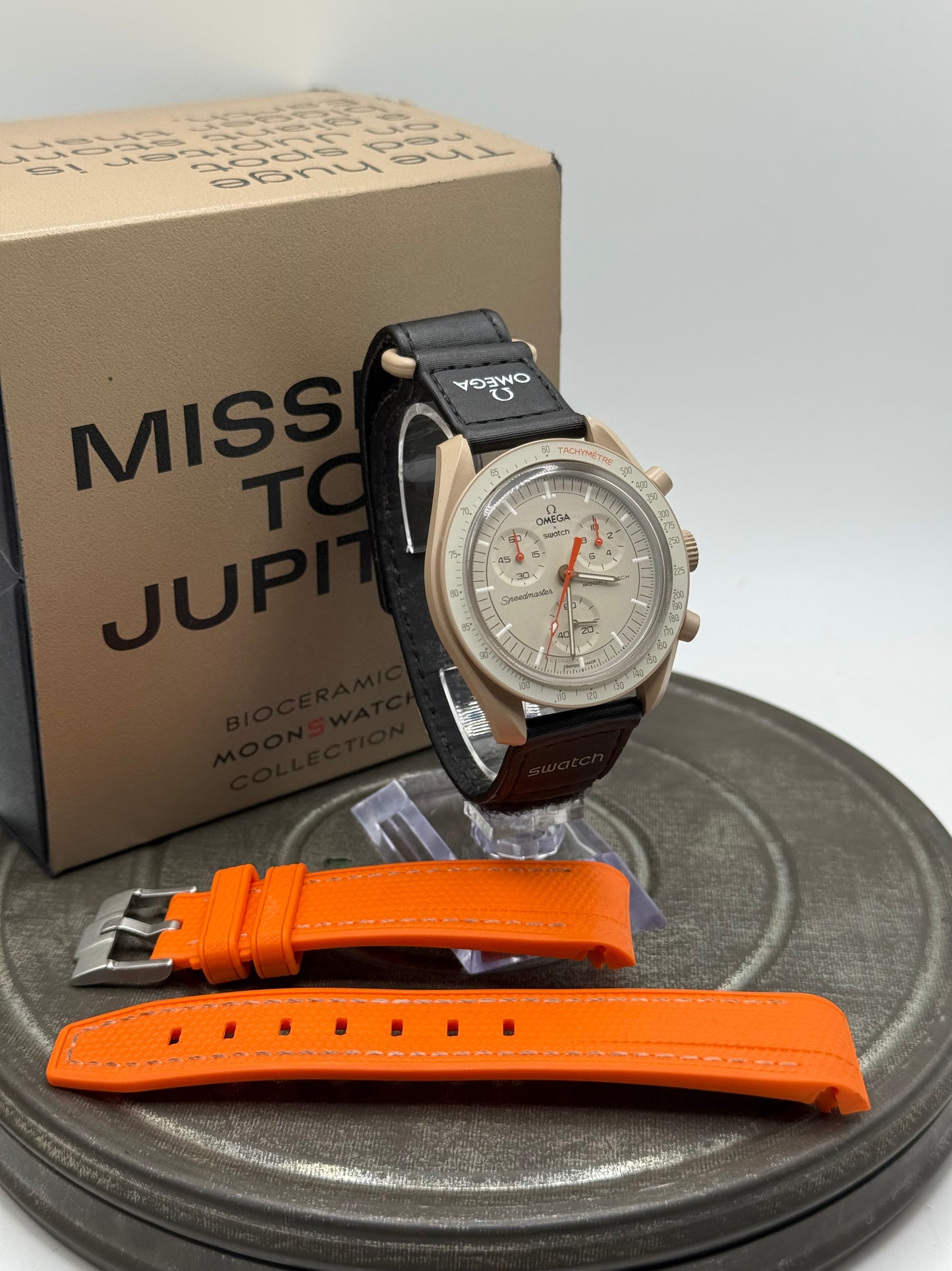 Omega “mission to Jupiter” Moonswatch Swatch
