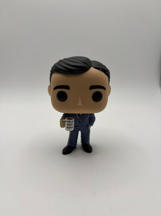 Funko Pop The Office Michael Scott w/ World’s Best Boss Mug Figure