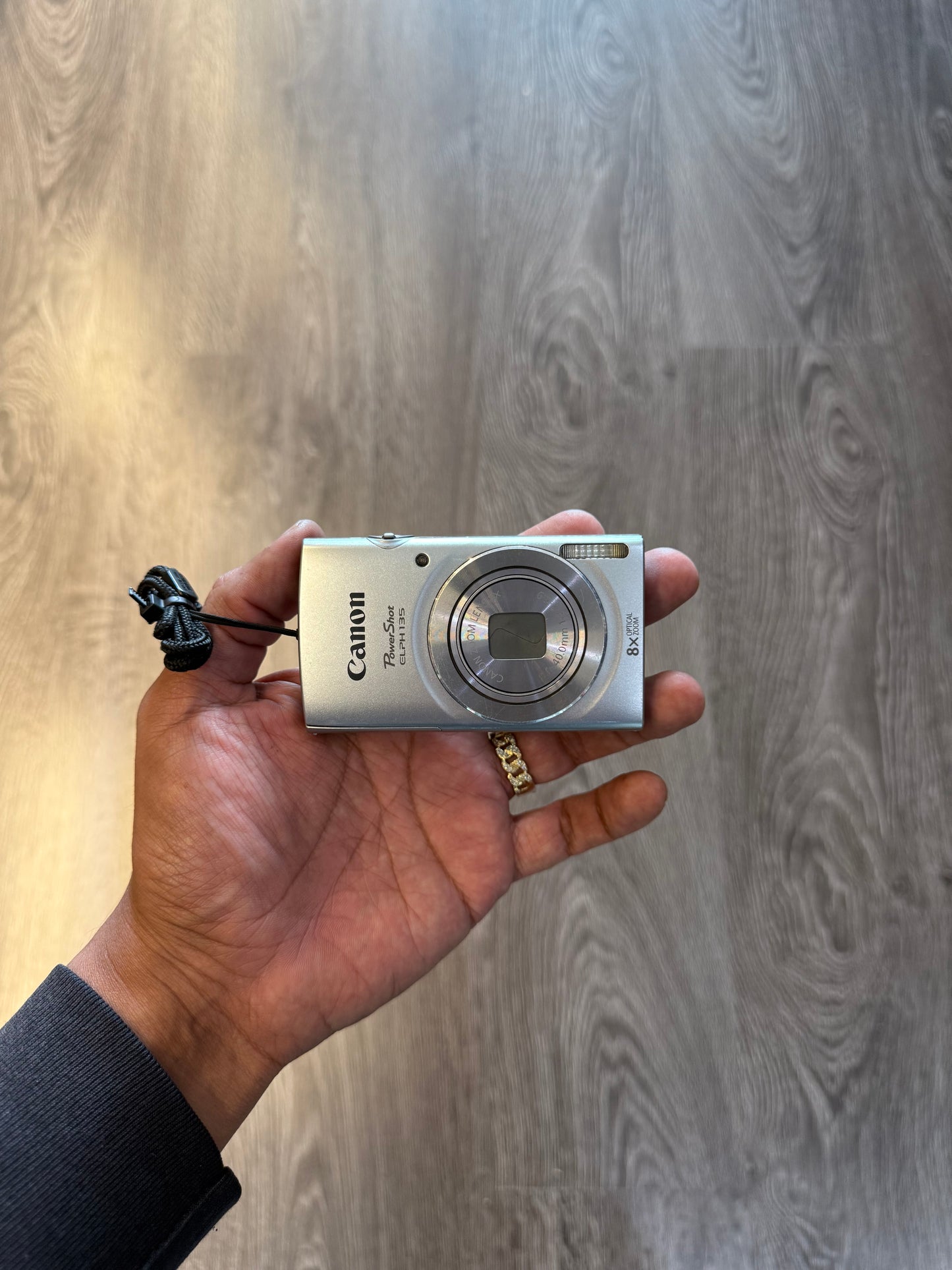 Canon powershot elph 135 silver digital camera digicam Y2K