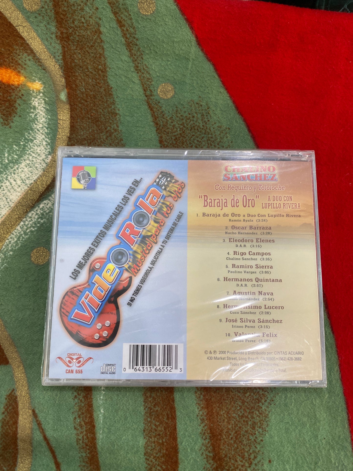 Chalino Sanchez Baraja De Oro CD