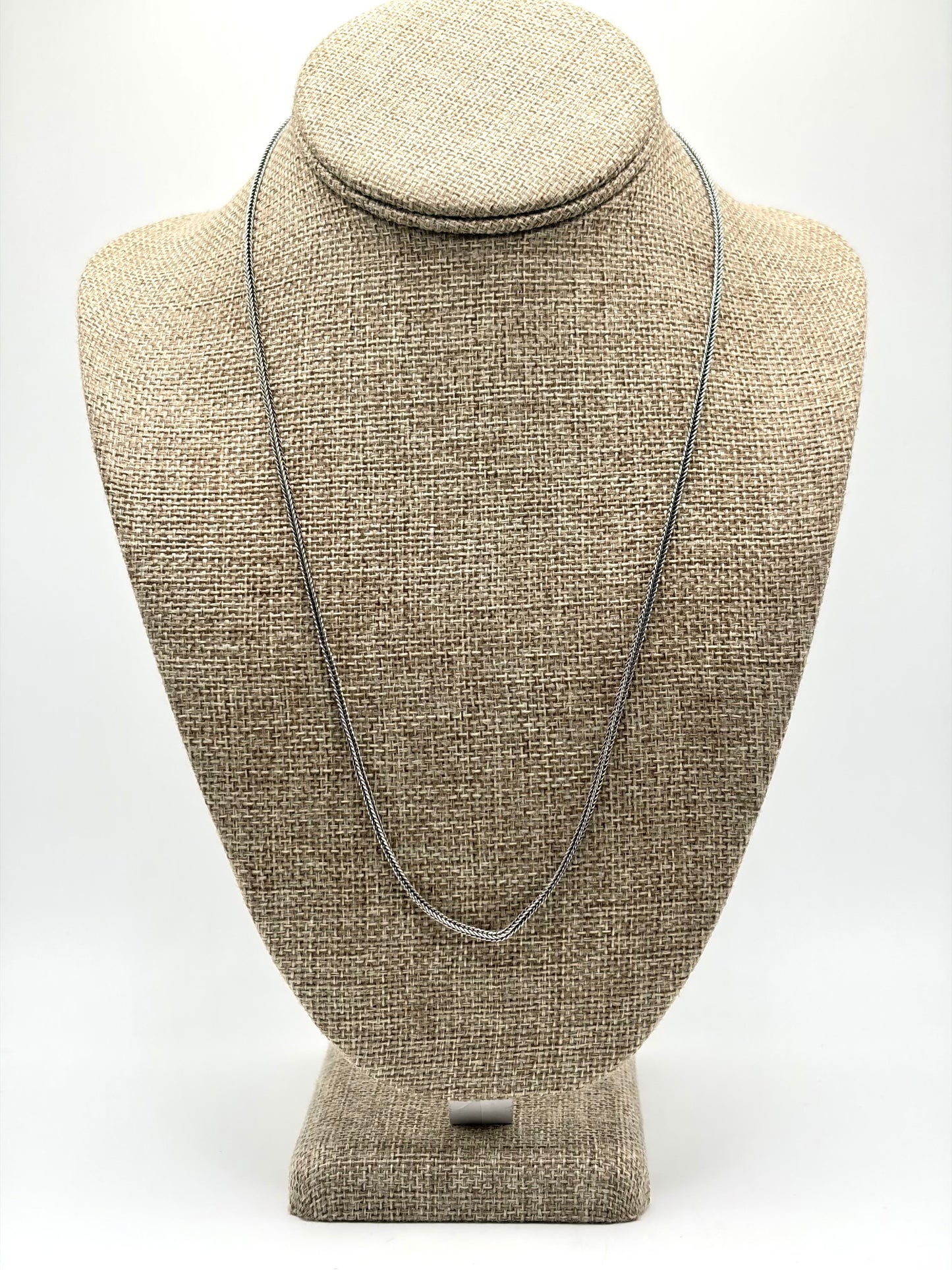 .925 Sterling Silver Snake Chain Necklace 21”