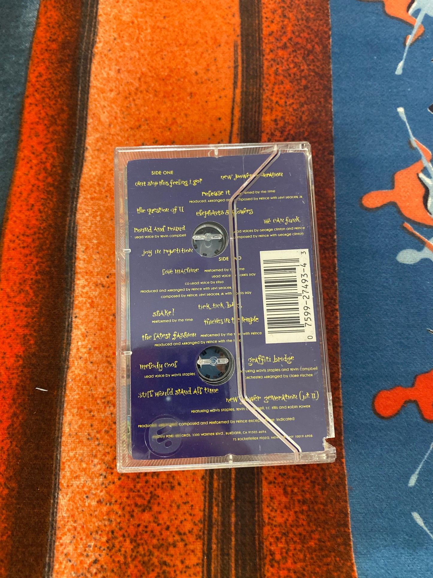 Prince Graffiti Bridge Cassette Tape