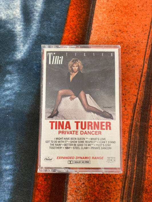 Tina Turner Private Dancer Cassette Tape