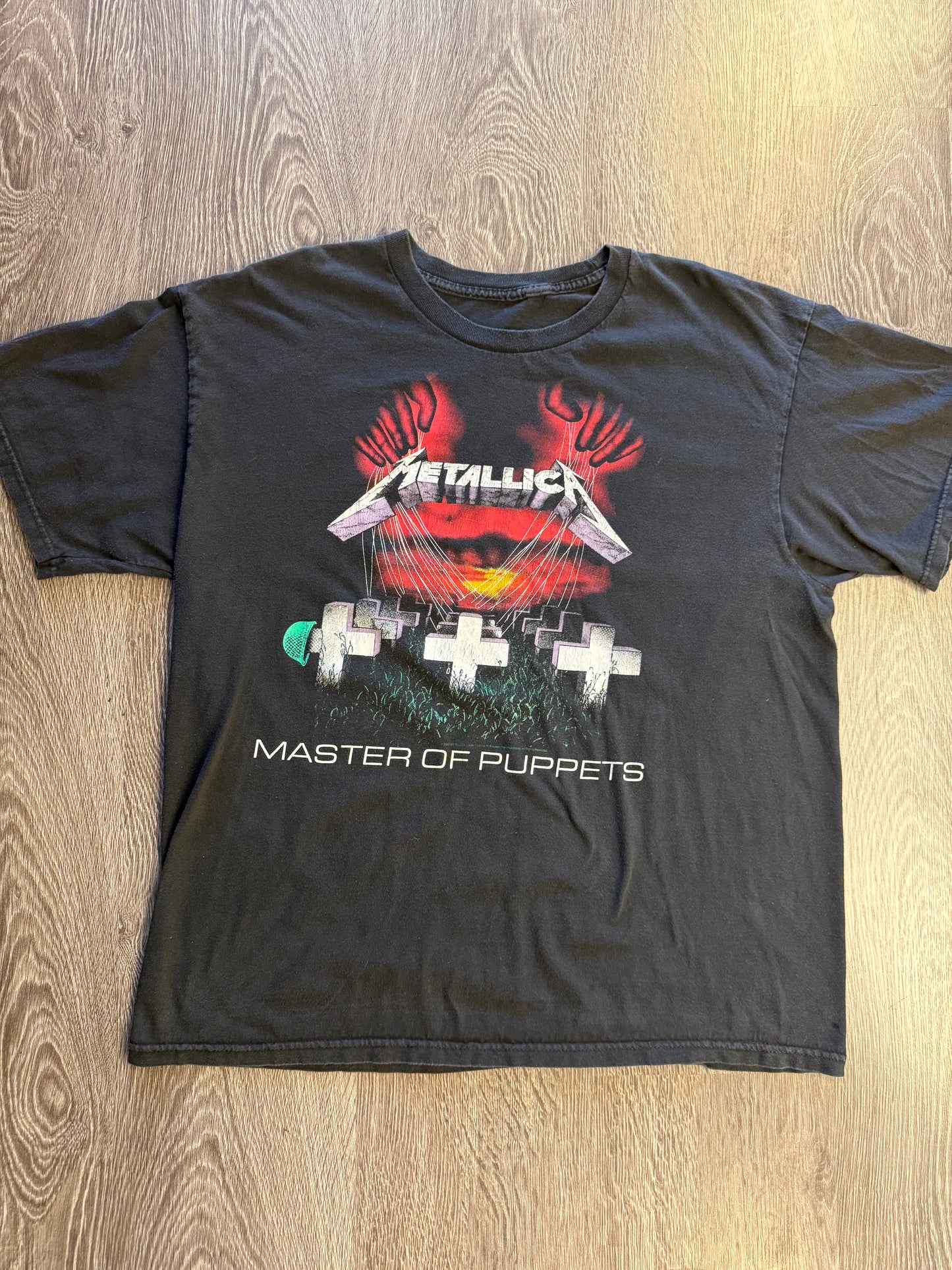 Vintage Metallica master of puppets shirt sz. XL