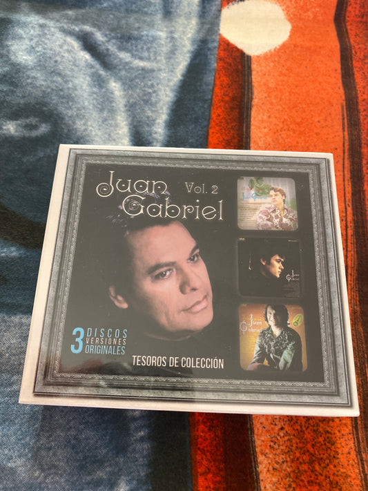 Juan Gabriel Vol 2 Tesoros De Coleccion 3 CD Set Brand New Sealed