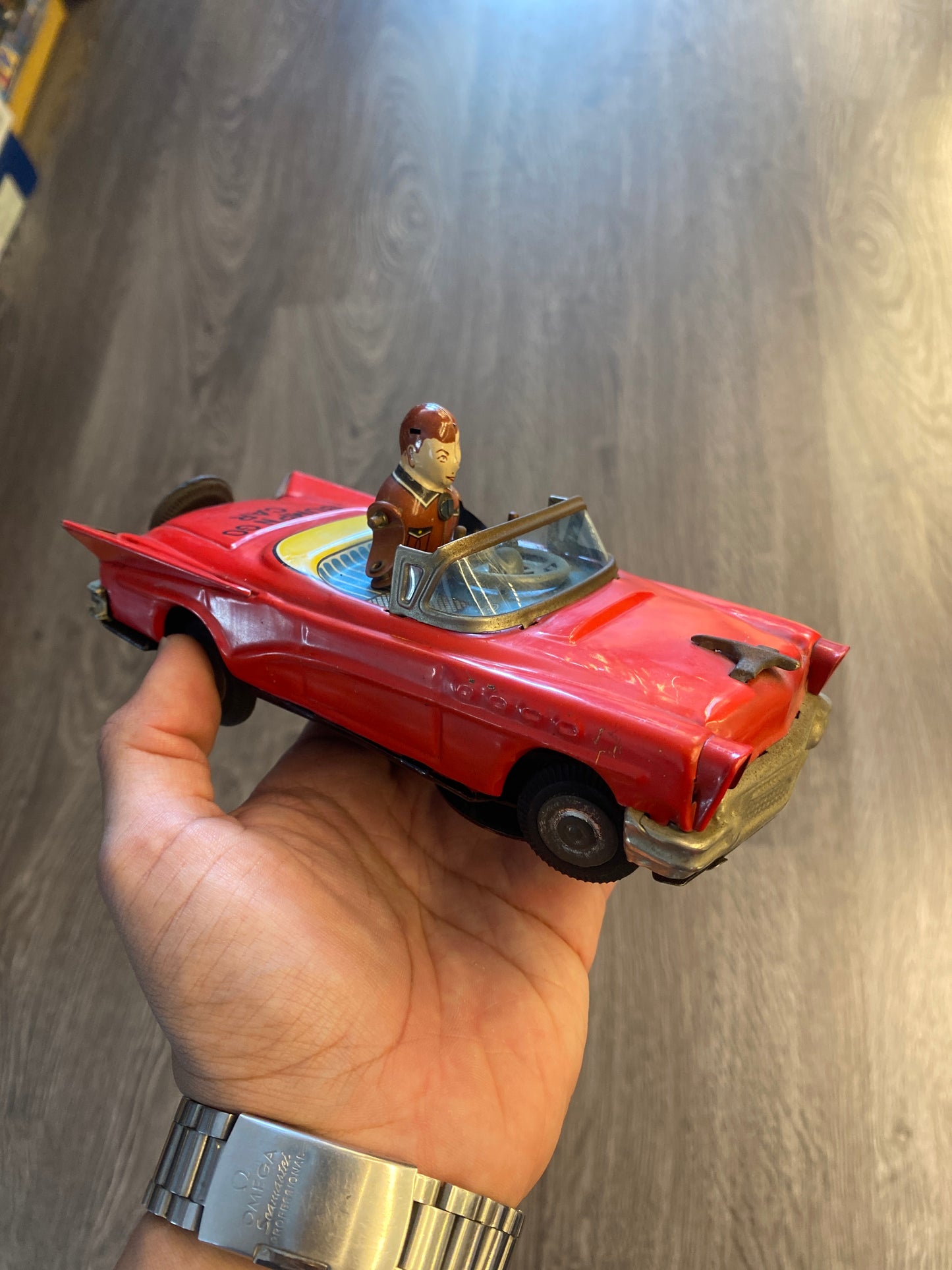 Vintage Bumpin Car Go Toy Figure Bumper Car