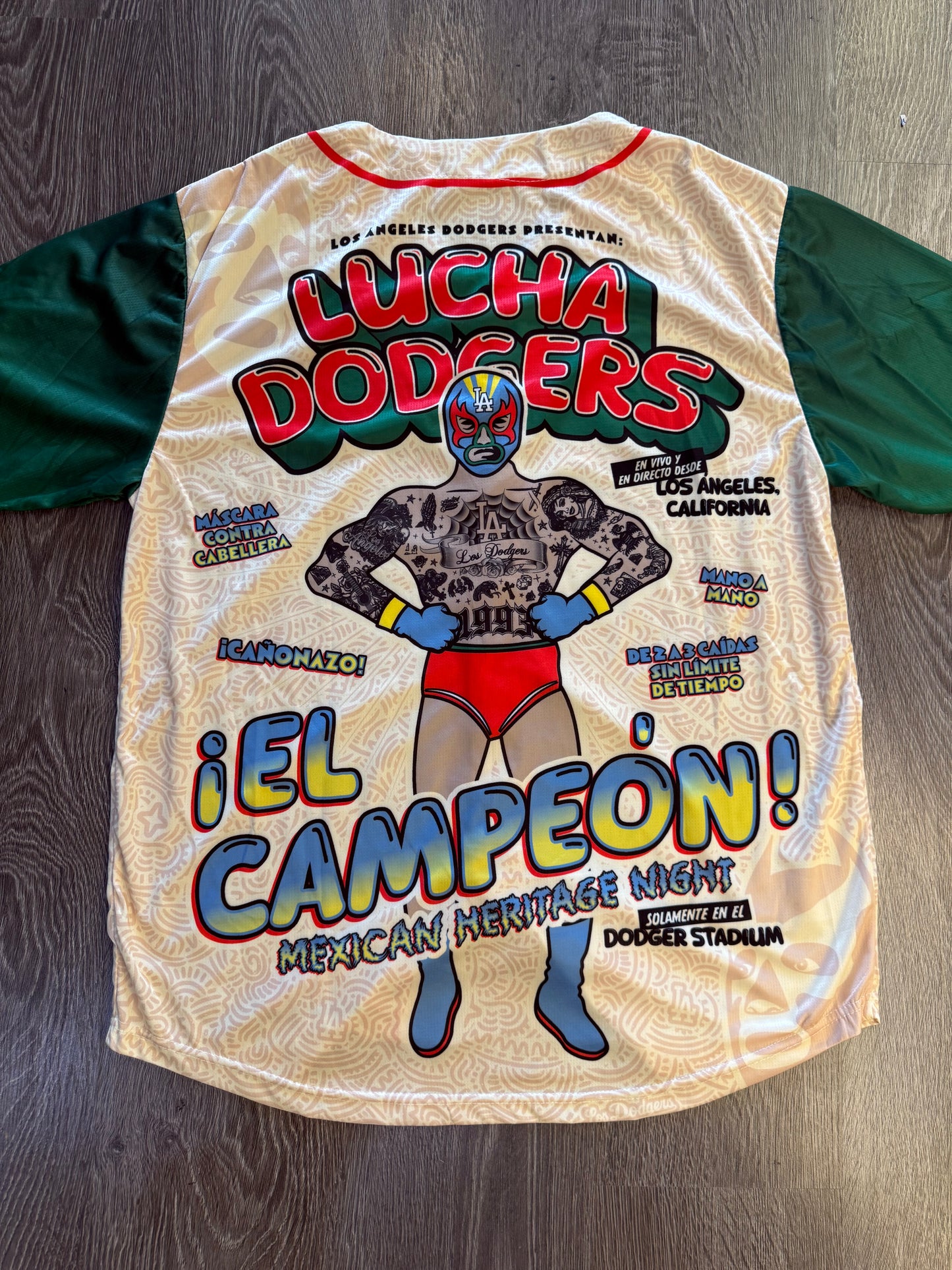 Dodgers Lucha Libre Jersey sz. XL