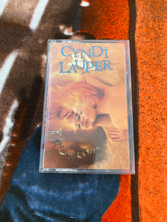 Cyndi Lauper True Colors Cassette Tape