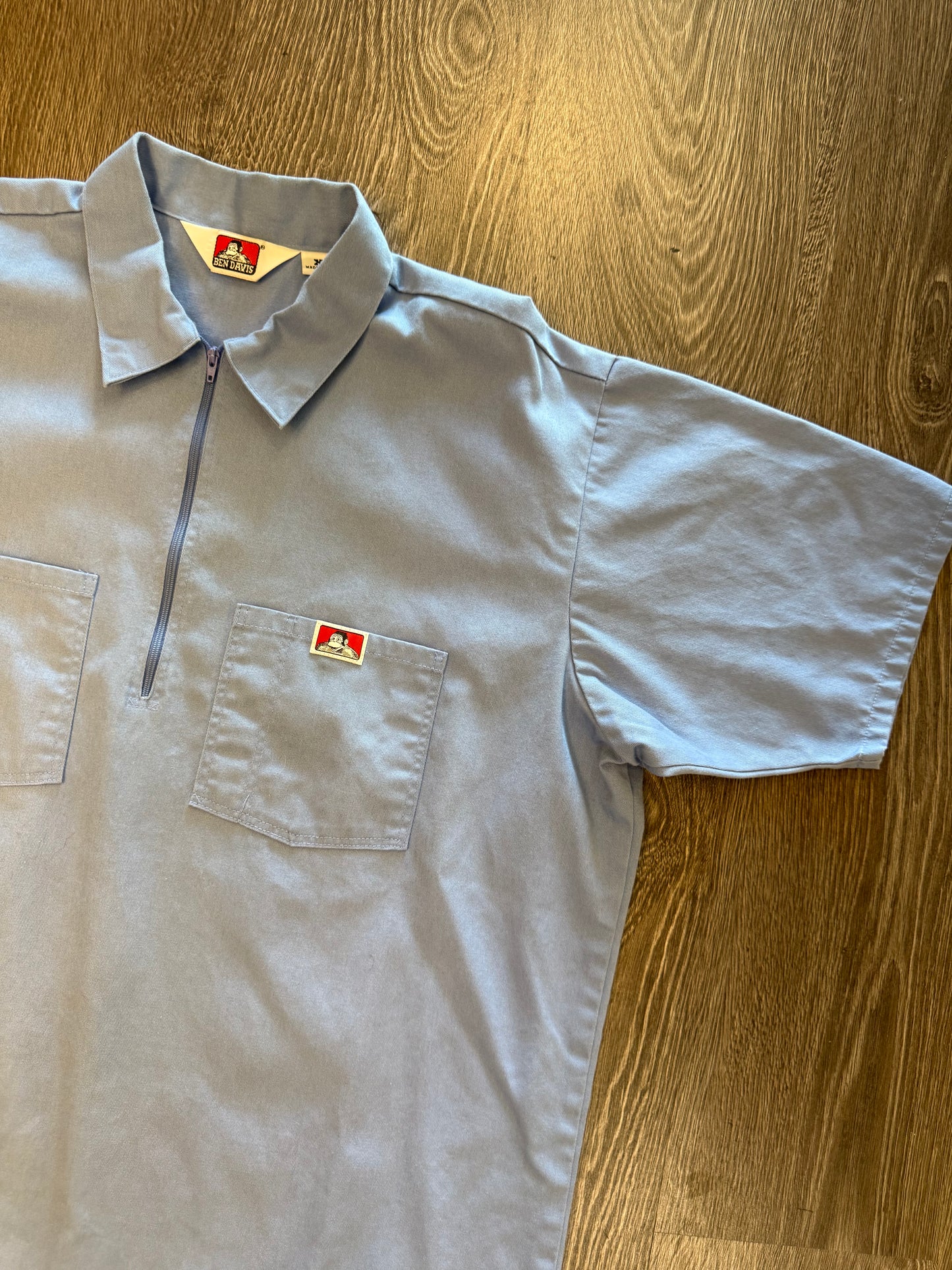 Ben Davis blue work shirt sz. XL