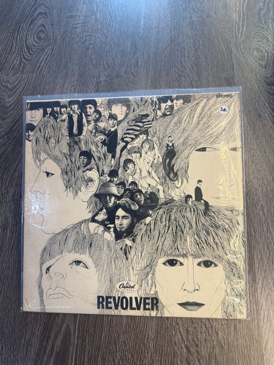 Vintage vinyl album the Beatles revolver