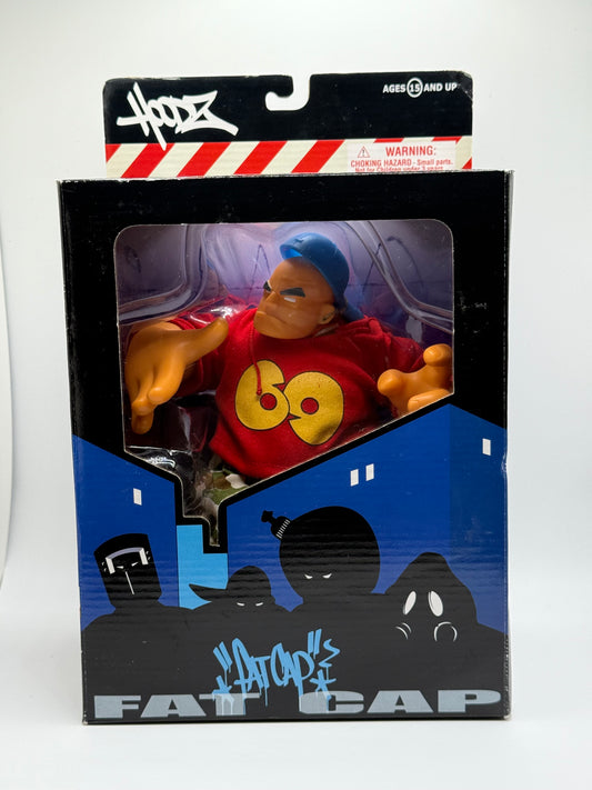 Mezco Hoodz "Fat Cap" Urban Vinyl Figure Toy NIB 2002